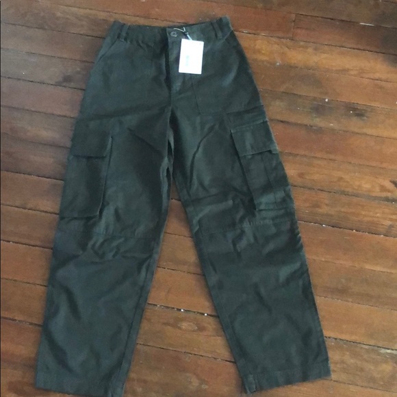 hunter green cargo pants